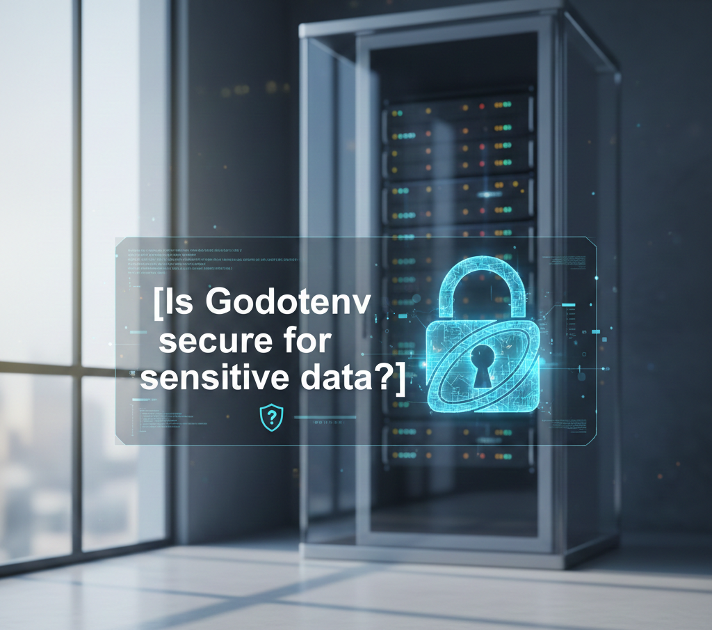 Is Godotenv secure for sensitive data?